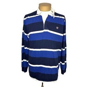 Vintage Chaps Striped Rugby Shirt